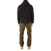 SHERPA-LINED DUCK CANVAS HOODED WORK JACKET