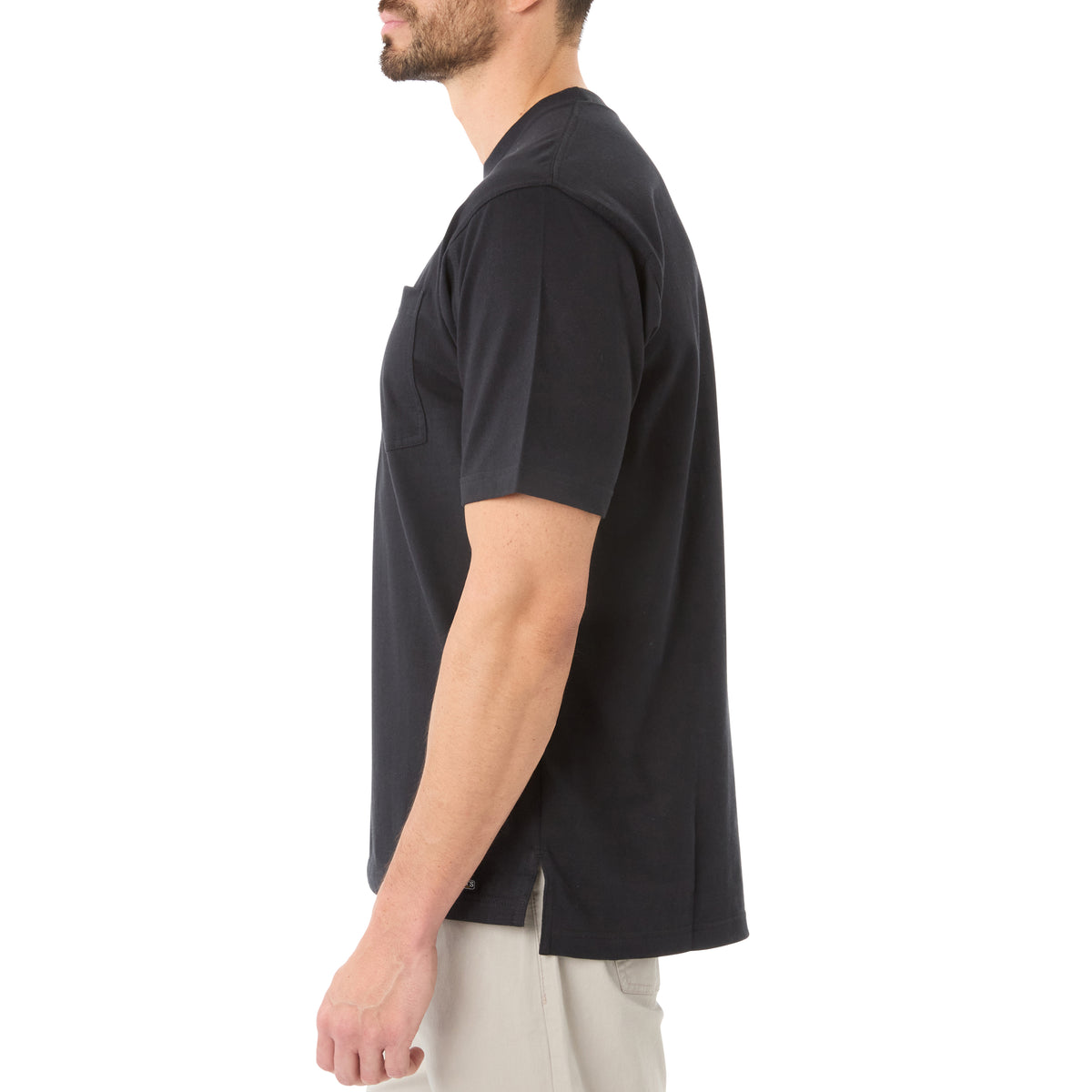 Short Sleeve Extended-Tail Pocket Gusset Tee – Smith's Workwear