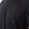 SHORT SLEEVE EXTENDED-TAIL POCKET GUSSET TEE