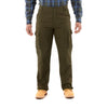 STRETCH FLEECE-LINED CANVAS CARGO PANT