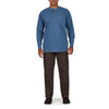 STRETCH FLEECE-LINED CANVAS CARGO PANT