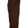 BONDED-FLEECE LINED WORK-STRETCH DUCK CANVAS GUSSET UTILITY CARGO PANT