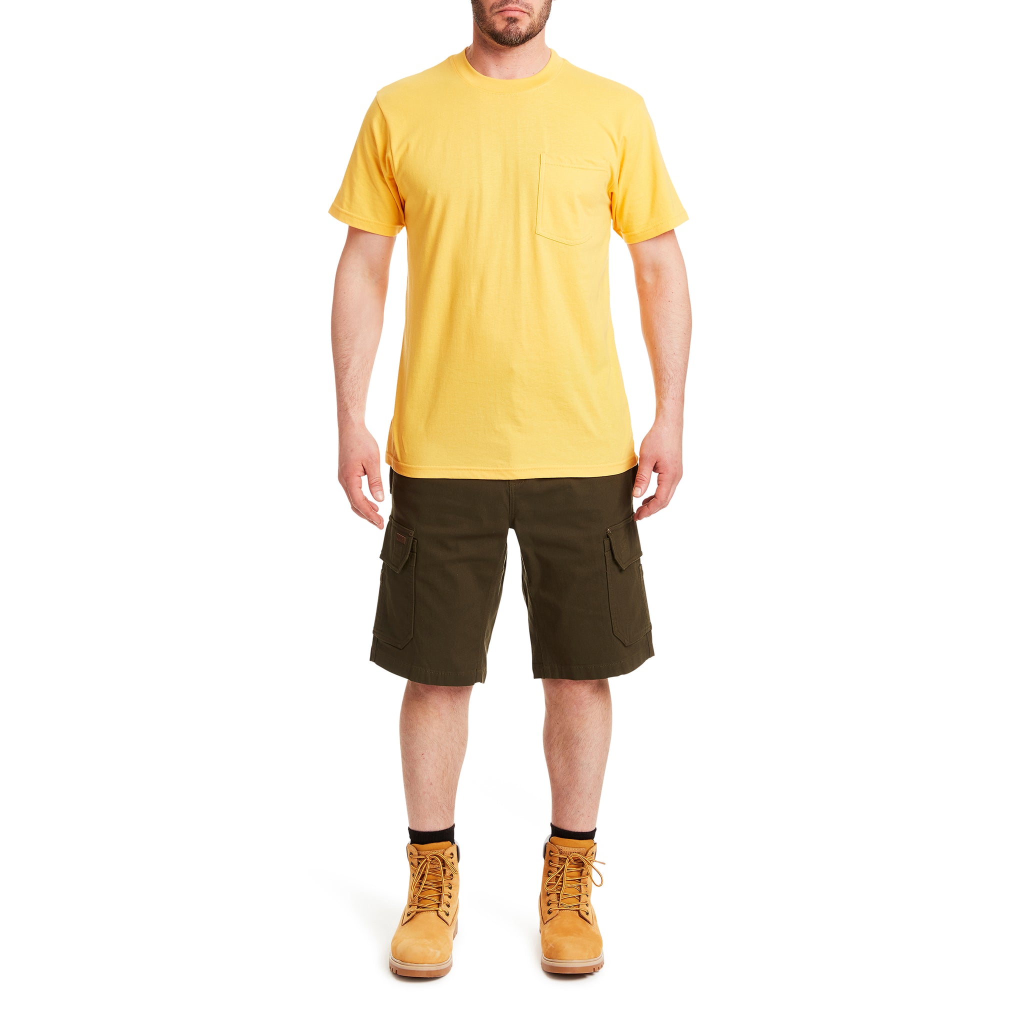 SMITH'S-STRETCH DUCK CANVAS CARGO WORK SHORT