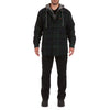 SHERPA-LINED HOODED FLANNEL SHIRT-JACKET