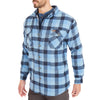 SHERPA-LINED FLANNEL SHIRT JACKET