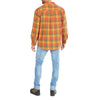 SHERPA-LINED FLANNEL SHIRT JACKET