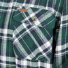 SHERPA-LINED FLANNEL SHIRT JACKET