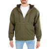 SHERPA-LINED FLEECE JACKET