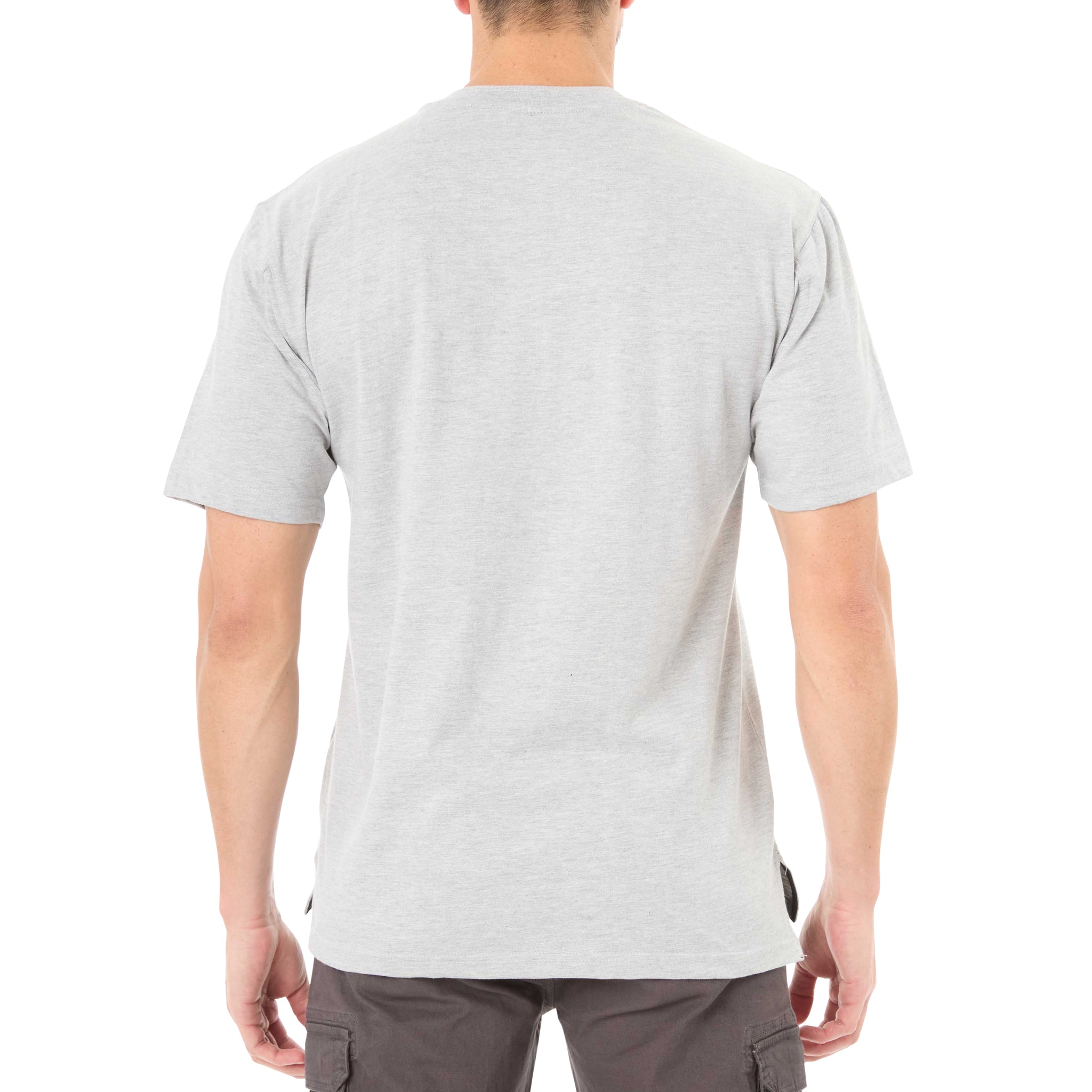 EXTENDED TAIL SHORT SLEEVE HENLEY