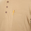 EXTENDED TAIL SHORT SLEEVE HENLEY