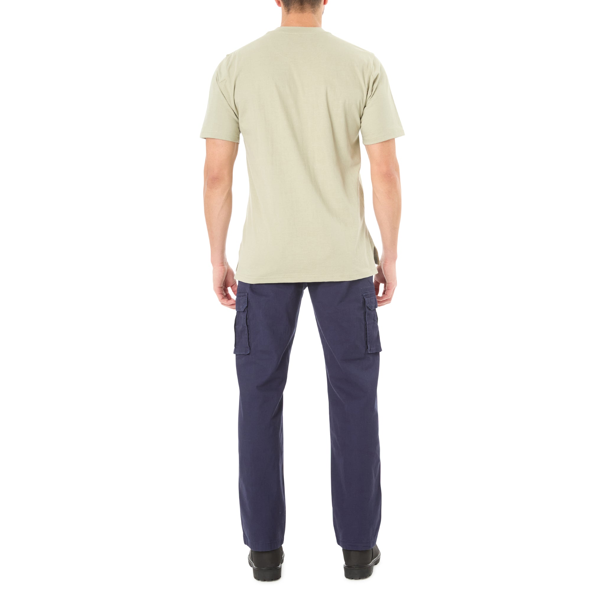 EXTENDED TAIL SHORT SLEEVE HENLEY