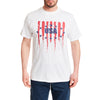 SHORT SLEEVE CREW NECK PATRIOTIC TEE-SHIRT