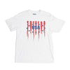 SHORT SLEEVE CREW NECK PATRIOTIC TEE-SHIRT