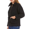 BUTTER SHERPA FULL-ZIP JACKET WITH PATCH POCKETS