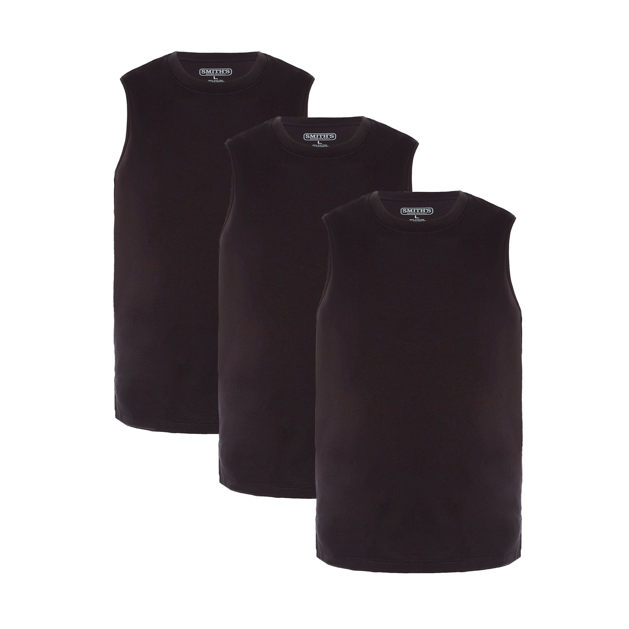 COTTON MUSCLE TEE 3-PACK