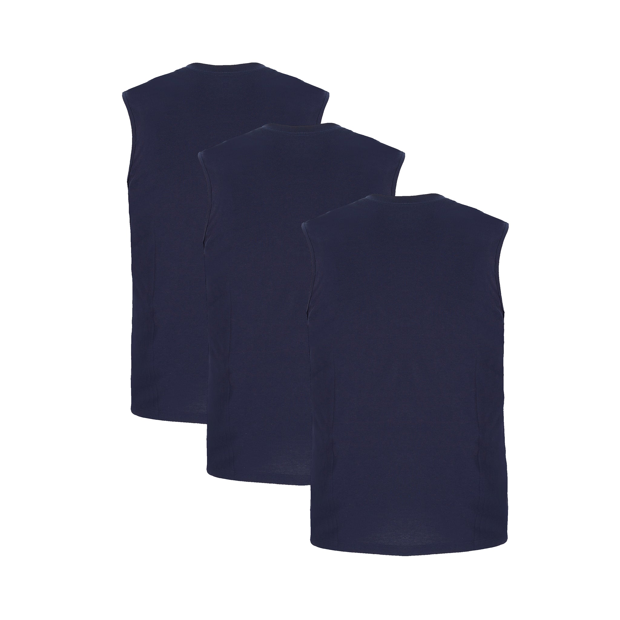 COTTON MUSCLE TEE 3-PACK