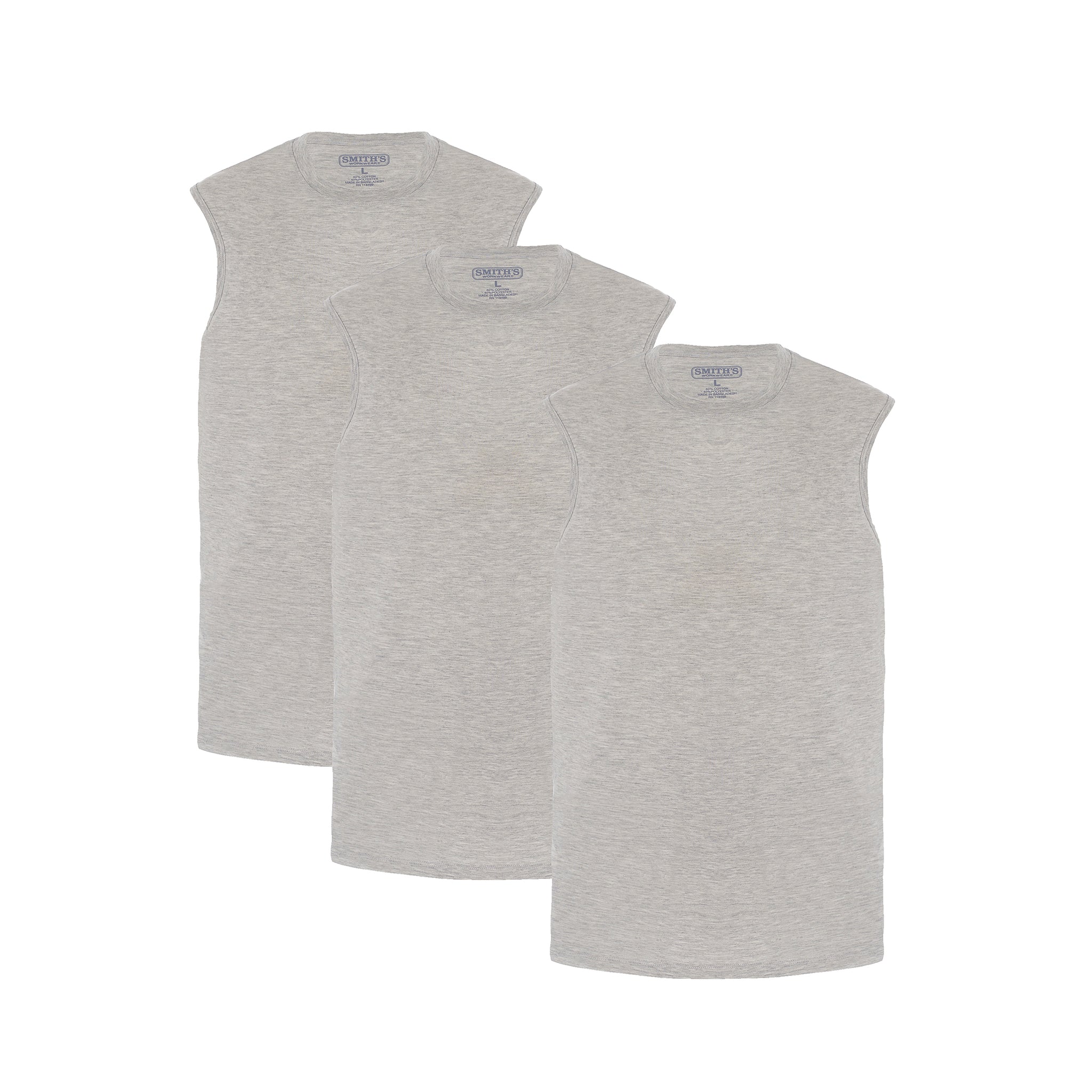 COTTON MUSCLE TEE 3-PACK
