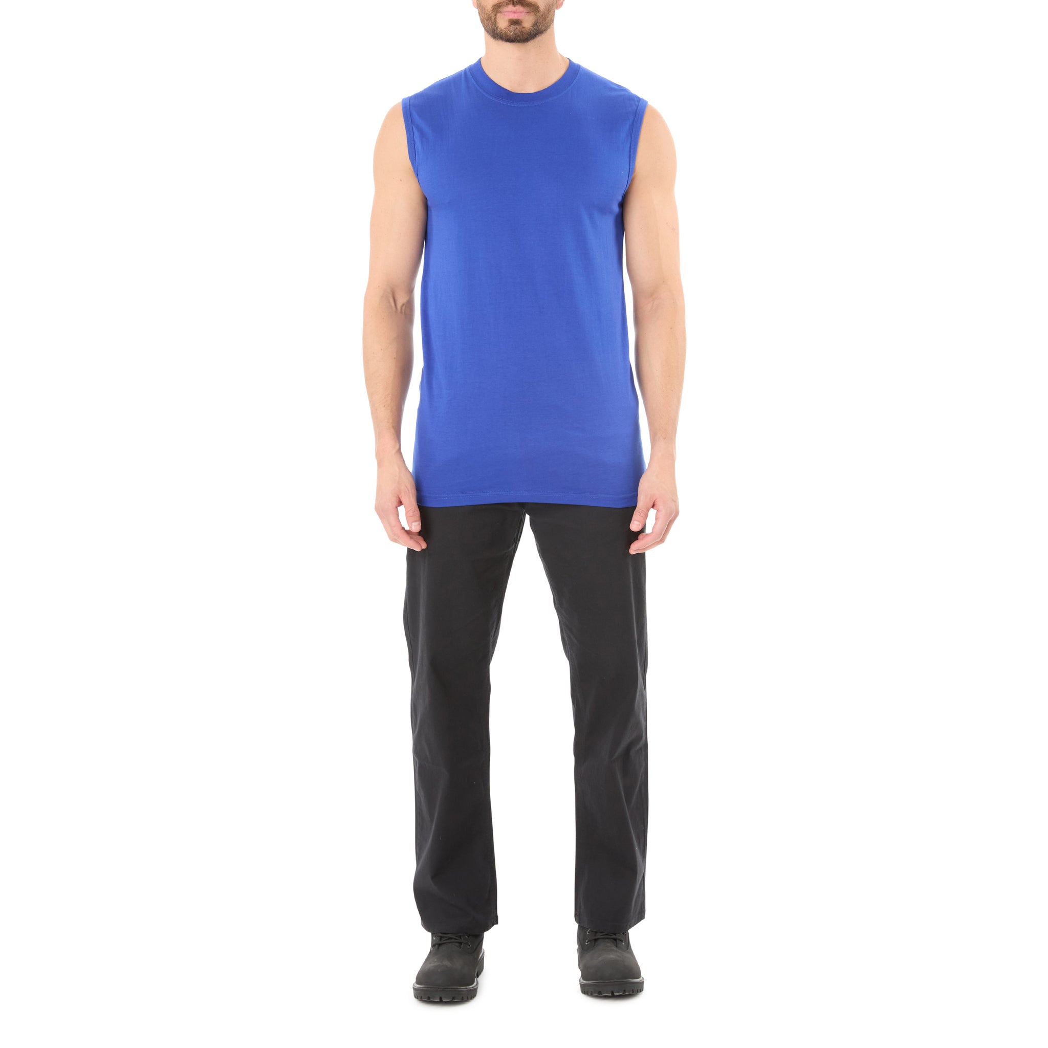 COTTON MUSCLE TEE 3-PACK