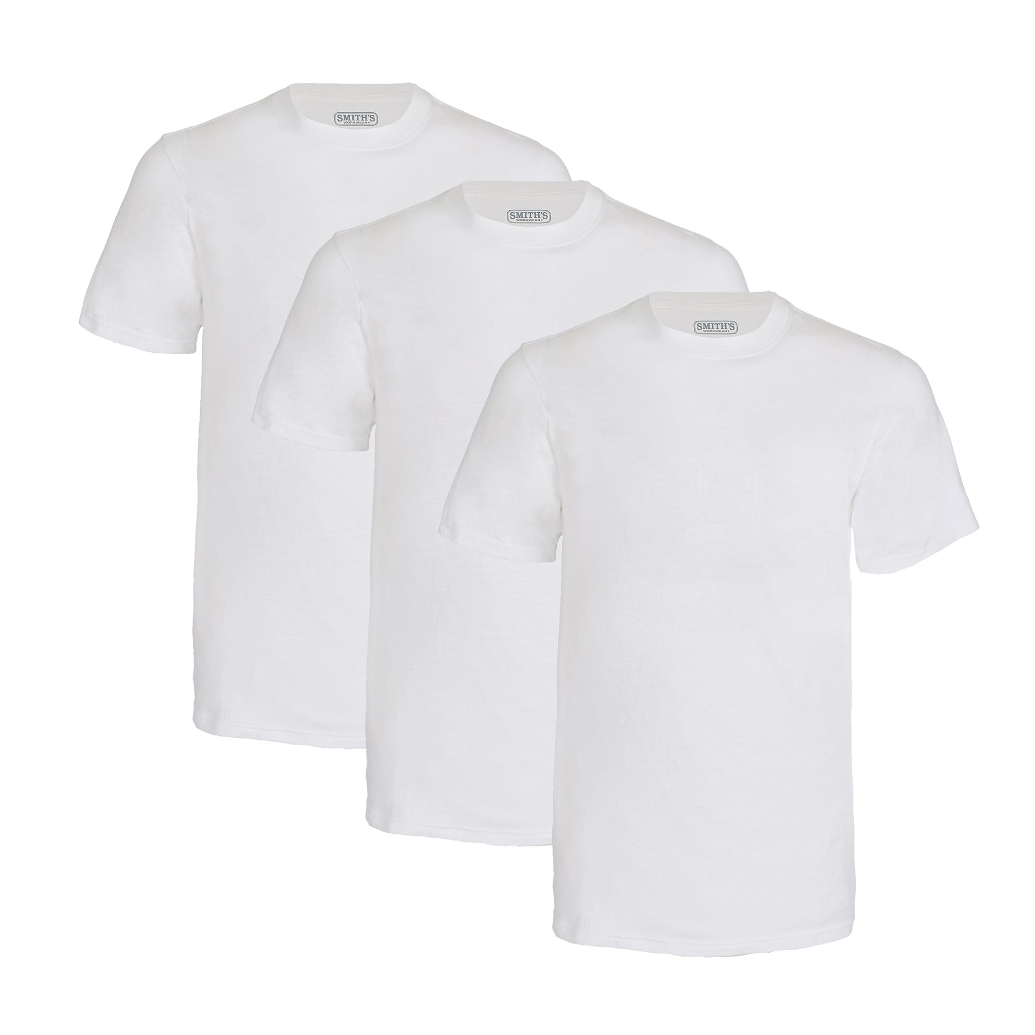 BIG MEN'S QUICK DRY CREW NECK TEE 3-PACK