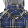SHERPA-LINED HOODED FLANNEL SHIRT-JACKET