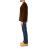 SHERPA-BONDED THERMAL KNIT HENLEY PULLOVER