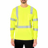 LONG SLEEVE HIGH VISIBILITY REFLECTIVE SAFETY TEE