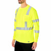 LONG SLEEVE HIGH VISIBILITY REFLECTIVE SAFETY TEE