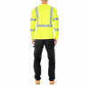 LONG SLEEVE HIGH VISIBILITY REFLECTIVE SAFETY TEE