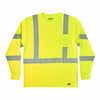 LONG SLEEVE HIGH VISIBILITY REFLECTIVE SAFETY TEE