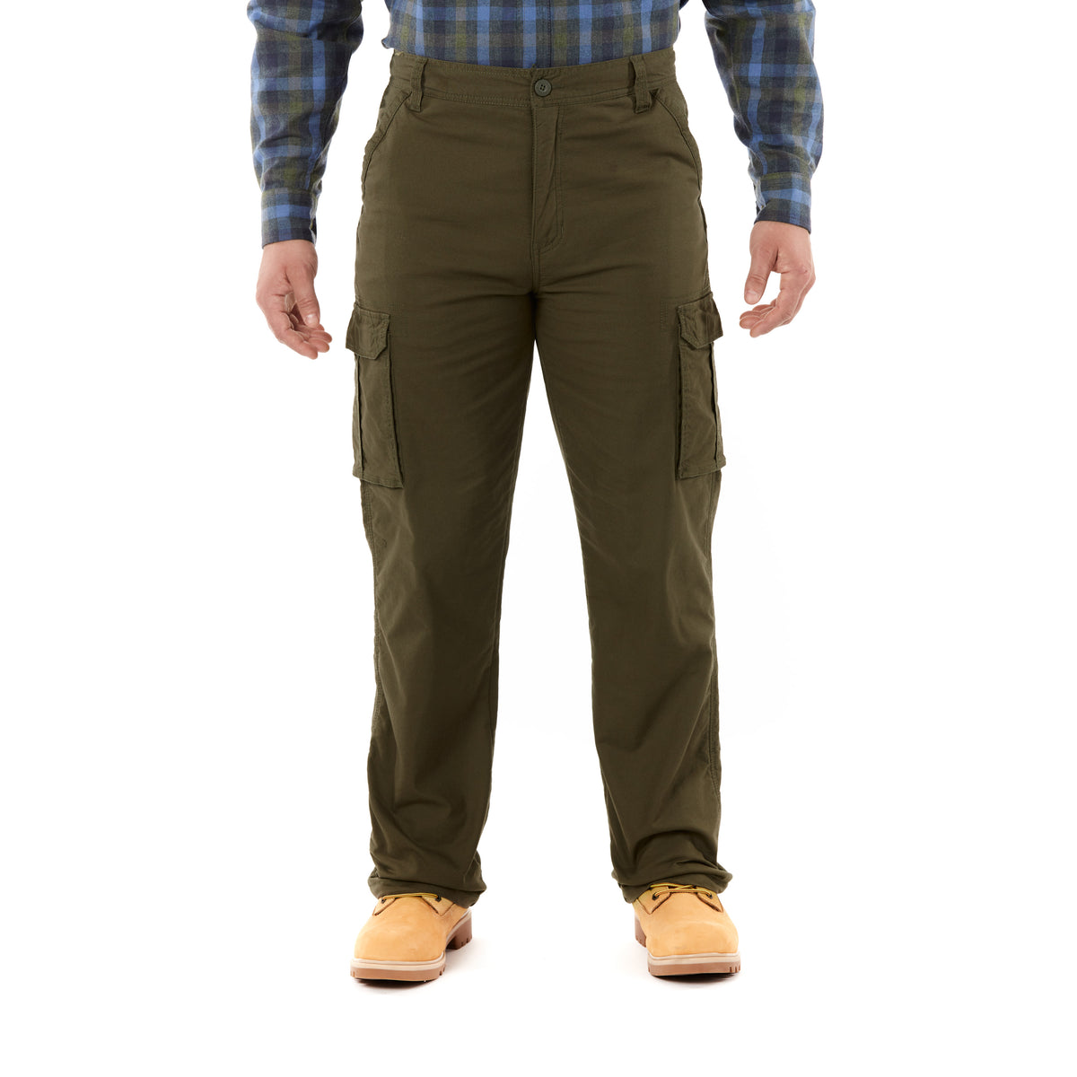 Stretch Fleece-Lined Canvas Cargo Pant – Smith's Workwear