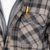 SHERPA-LINED MICROFLEECE SHIRT JACKET