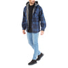 SHERPA-LINED MICROFLEECE SHIRT JACKET