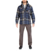 SHERPA-LINED MICROFLEECE SHIRT JACKET