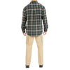 SHERPA-LINED FLANNEL SHIRT JACKET