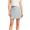 PULL-ON SKORT WITH ZIPPERED POCKETS