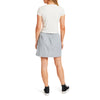 PULL-ON SKORT WITH ZIPPERED POCKETS