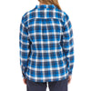 FLEECE-LINED FLANNEL PLAID SHIRT JACKET