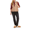 SHERPA-LINED QUILTED VEST