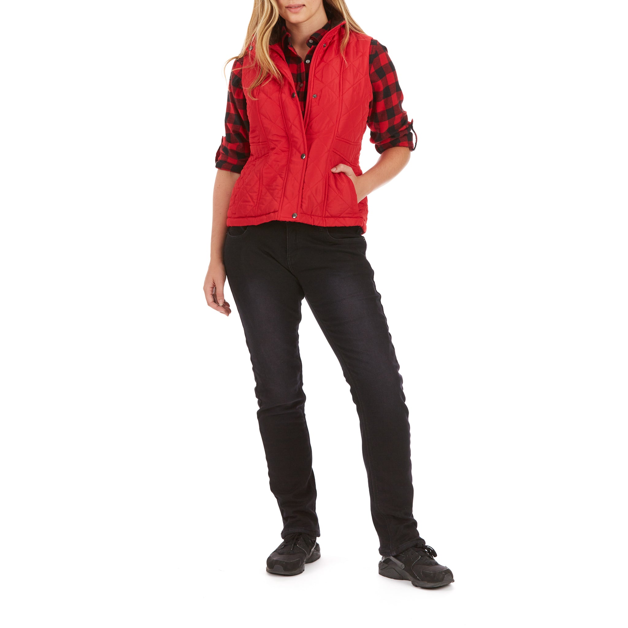 Velour-Lined Quilted Vest – Smith's Workwear