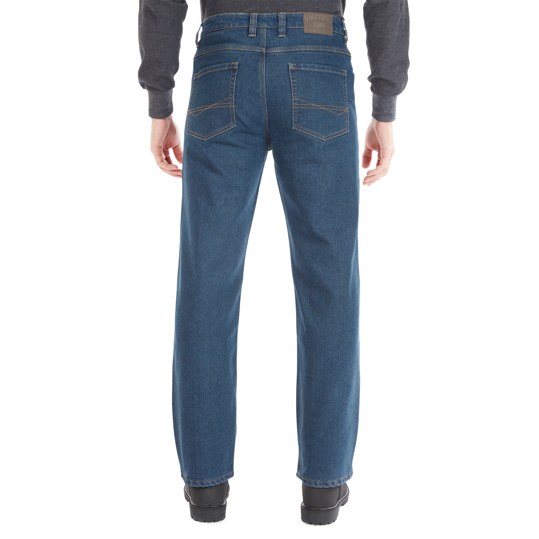 Fleece-Lined Smith's-Stretch 5-Pocket Jean – Smith's Workwear